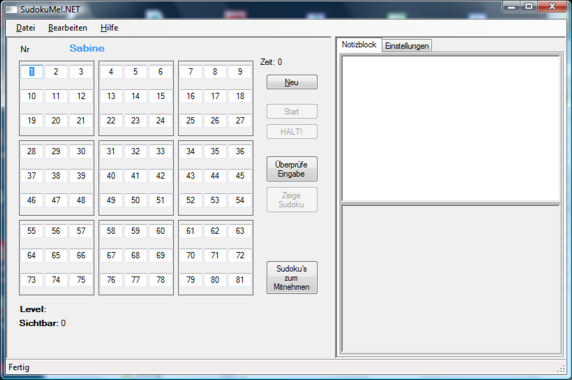 sudokuMe!Net